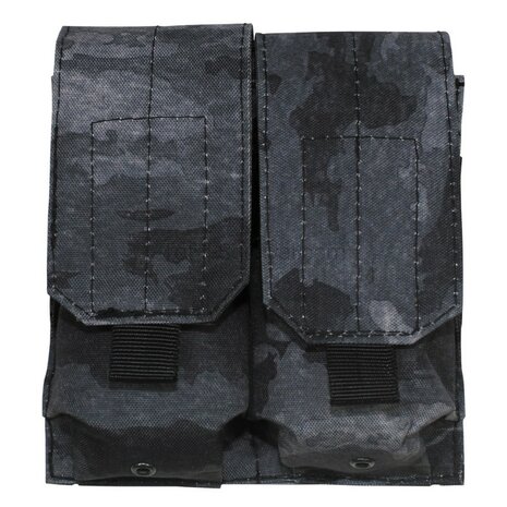 MFH double M4/M16 magazine pouch Molle, HDT LE camo