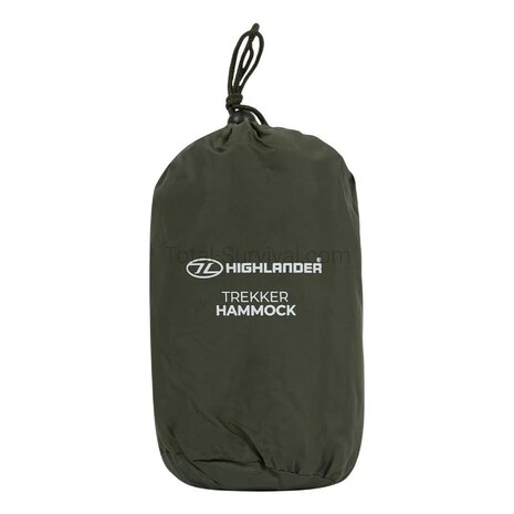 Highlander Ultra light Trekker Hammock, 218 x 140 cm, OD green