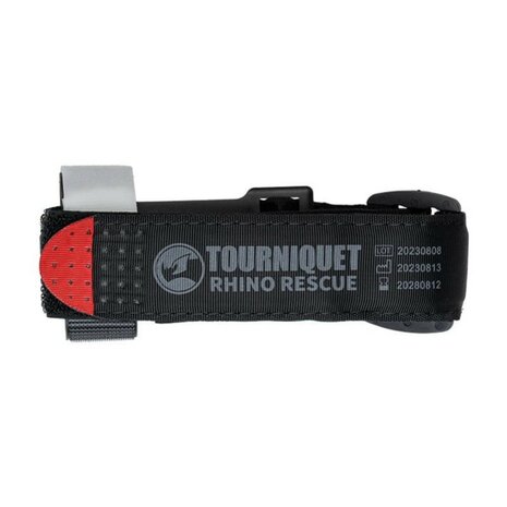 Rhino Rescue Tourniquet set with scissors and pouch, black