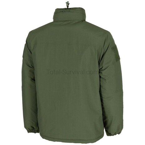 MFH veste thermique Softshell ECWCS niveau 7, coupe-vent et d&eacute;perlante, vert olive