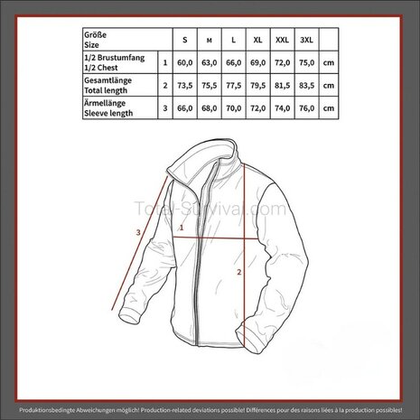 MFH veste thermique Softshell ECWCS niveau 7, coupe-vent et d&eacute;perlante, vert olive
