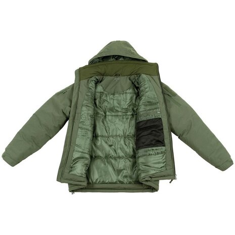 MFH veste thermique Softshell ECWCS niveau 7, coupe-vent et d&eacute;perlante, vert olive