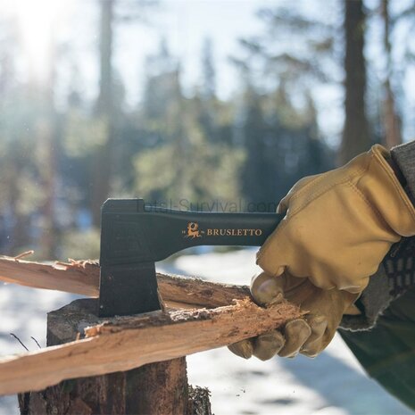 Brusletto Kikut outdoor axe, 23cm, black
