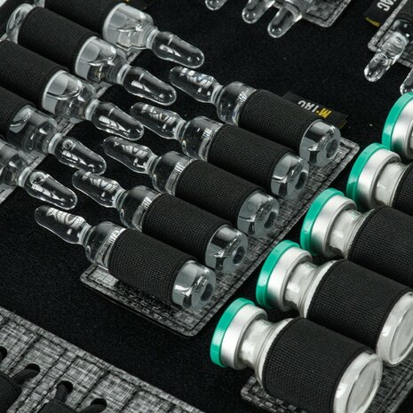 M-Tac medical backpack modular inserts for 5 ml ampoules, black