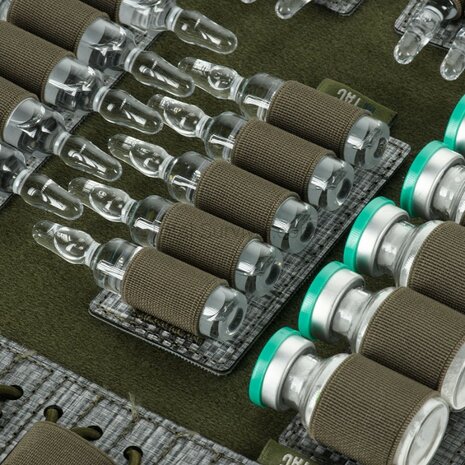 M-Tac medical backpack modular inserts for 5 ml ampoules, ranger green