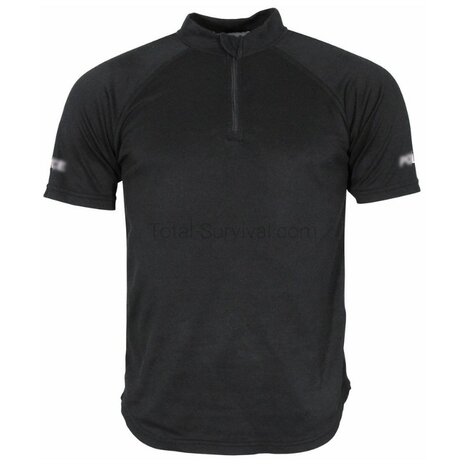 T-shirt fonctionnel de la police britannique, homme, noir