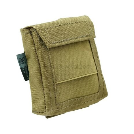 Templar's Gear dispenser pouch for medical gloves IRR Molle, Coyote tan