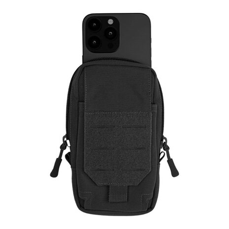 Mil-Tec Fieldcom Molle Smartphone Pouch, black
