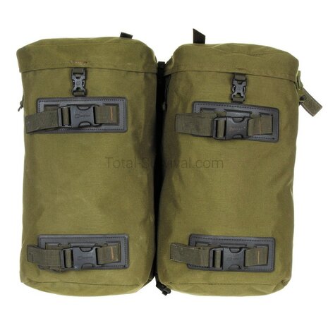 Berghaus Crusader Rucksack 90 + 20 mit Seitentaschen, oliv gr&uuml;n