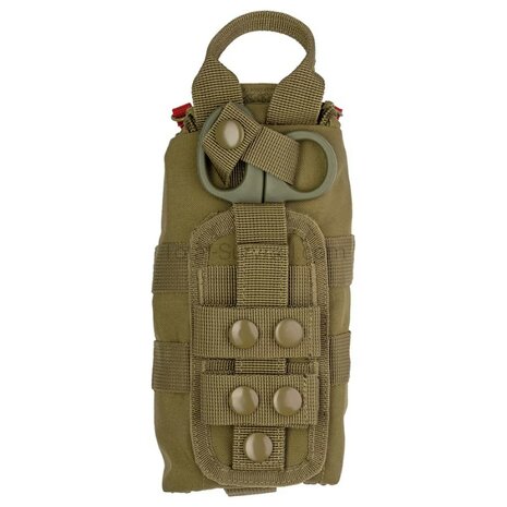 Mil-Tec rapid response IFAK pack met schaar, legergroen