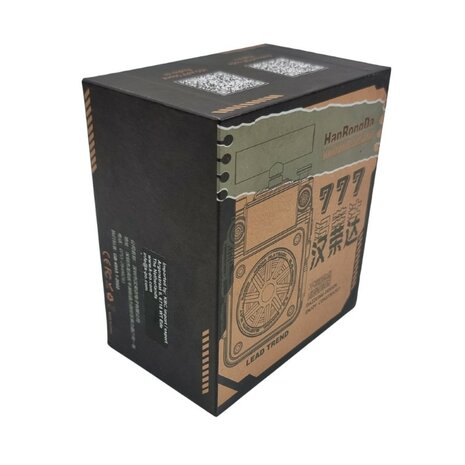 HanRongDa HRD-777 multiband world radio AM/FM/SW/MW with BL-5C battery pack