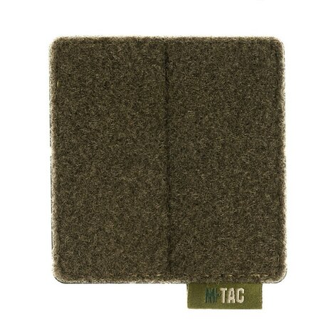 M-Tac panneau Molle pour patchs avec passants Molle, 80 x 85 mm, vert olive