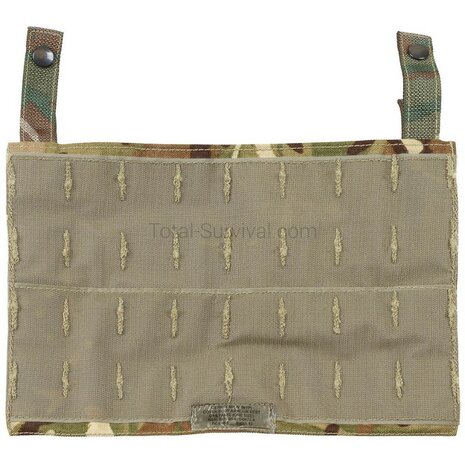 British Army Osprey MK4 plate carrier Molle front plate, MTP multicam