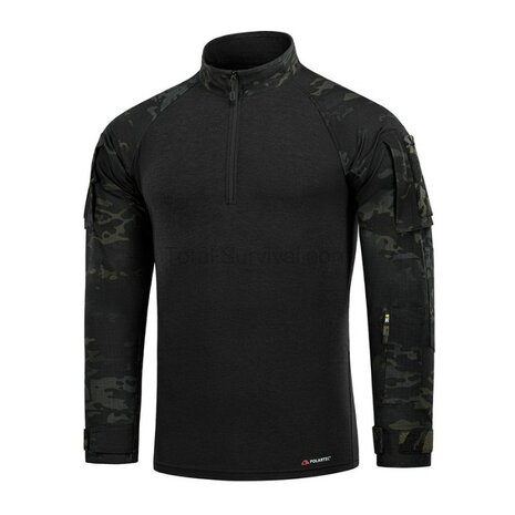 M-Tac UBAC Combat Shirt Langarm, Gen.II Pro Nyco, Black Multicam