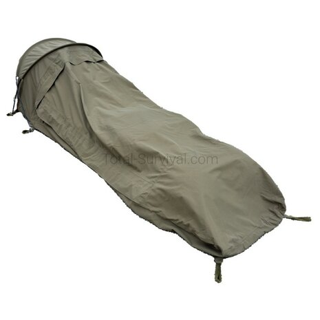 Callida Norka single Bivvy Tent from the Polish Army, breathable, water-repellent, olive green