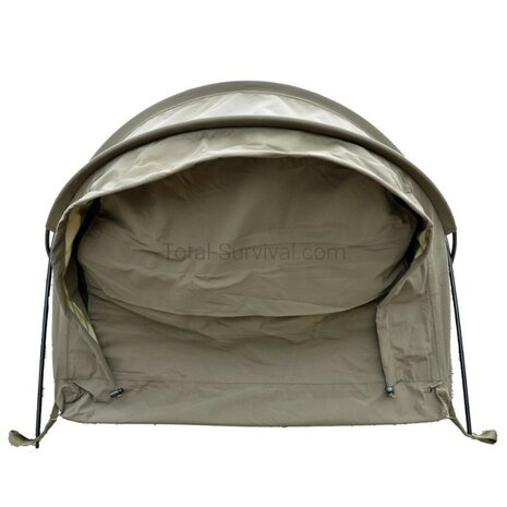 Callida Norka single Bivvy Tent from the Polish Army, breathable, water-repellent, olive green