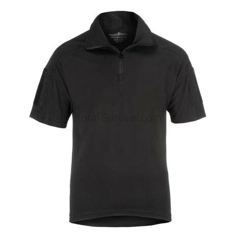 Invader Gear combat shirt UBAC kurzarm, schwarz