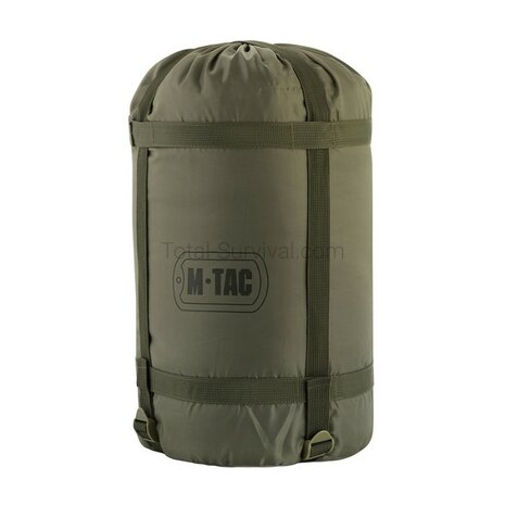 M-Tac Defense Mummy sleeping bag 2-layer filling, 3 seasons, OD green