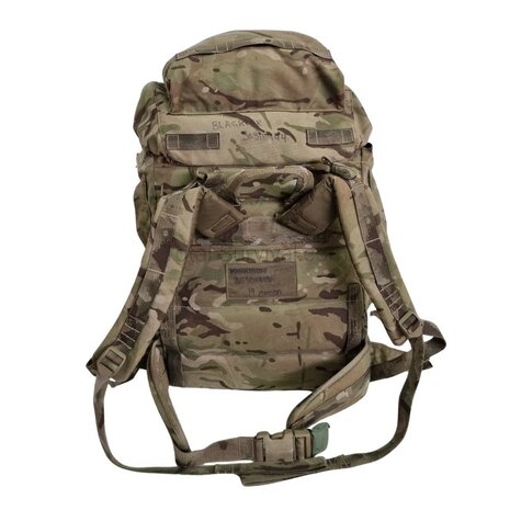 Britisher Bergen Rucksack und Rahmen INF Short Convoluted Back, MTP IRR Multicam