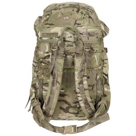 Britisher Bergen Rucksack und Rahmen INF Short Convoluted Back, MTP IRR Multicam