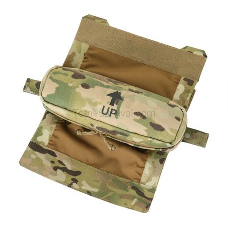 M-Tac horizontale medische oproltas Elite, IFAK, Multicam