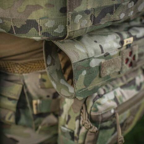 M-Tac horizontale medische oproltas Elite, IFAK, Multicam
