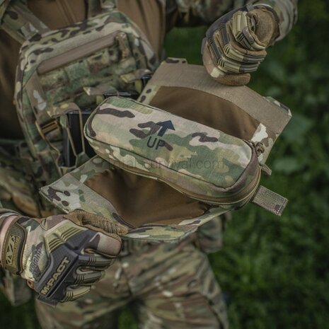 M-Tac horizontale medische oproltas Elite, IFAK, Multicam