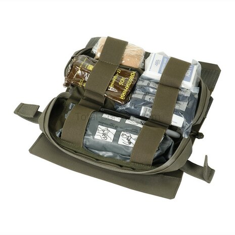M-Tac horizontale medische oproltas Elite, IFAK, Ranger green