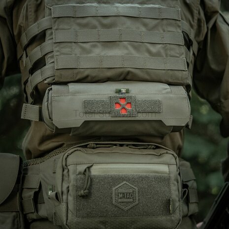 M-Tac horizontale medische oproltas Elite, IFAK, Ranger green