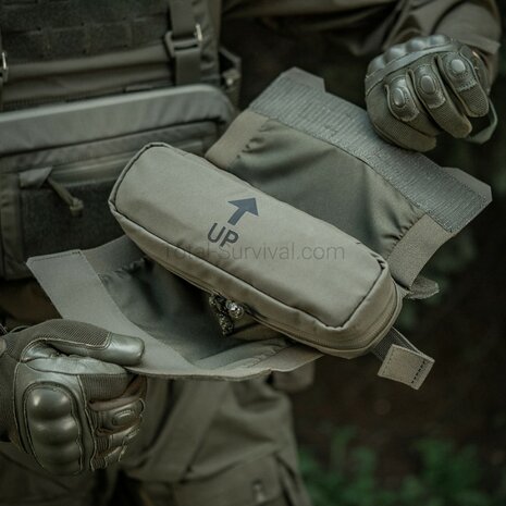 M-Tac horizontale medische oproltas Elite, IFAK, Ranger green