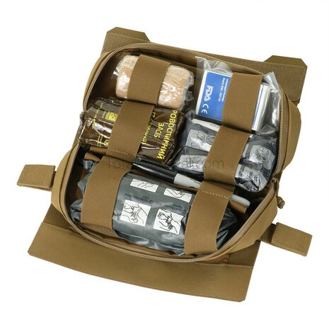 M-Tac horizontale medische oproltas Elite, IFAK, coyote tan