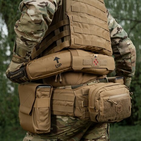 M-Tac horizontale medische oproltas Elite, IFAK, coyote tan