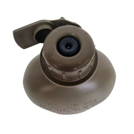 US army canteen 1QT / 950 ml with M1 NBC screw cap for gas masks, OD green