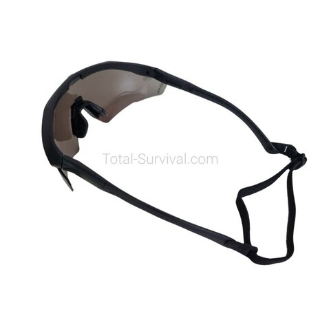 Revision Sawfly Max-Wrap ballistic safety glasses with 3 lenses and protective case
