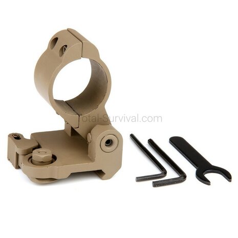 101 Inc Flip to side QD picatinny rail mount 30mm AO 1716