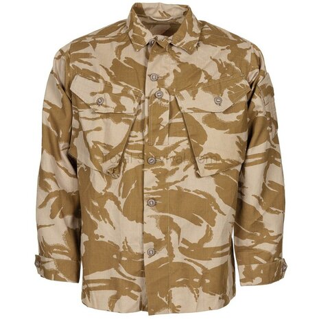 British combat field jacket fire retardant, Desert DPM