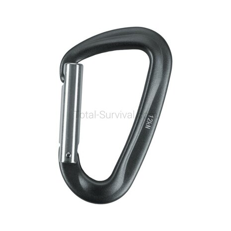 M-Tac Aluminium Karabiner 7.8 &times; 4.5 cm 12kN Typ 1, grau