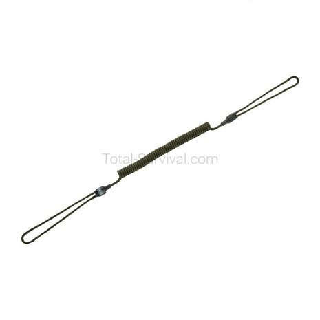 M-Tac universelle Sicherungsleine Lite 28 cm &ndash; 130 cm, olivgr&uuml;n