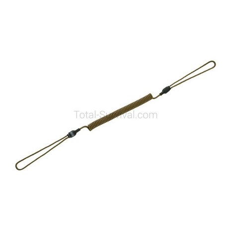 M-Tac universelle Sicherungsleine Lite 28 cm &ndash; 130 cm, coyote tan