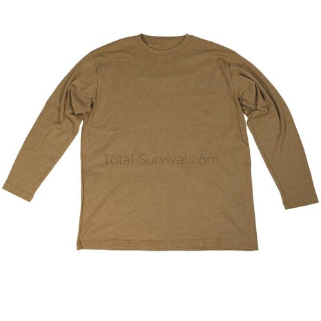 Chemise &agrave; manches longues britannique Heathcoat, unisexe, pour temps chaud, ignifug&eacute;e (FR), d&eacute;sert