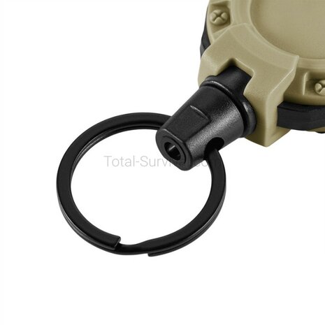 M-Tac extendable carabiner with drawstring, Coyote tan