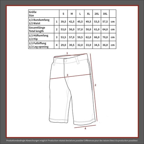 MFH BDU bermuda broek, Ripstop, Zwart