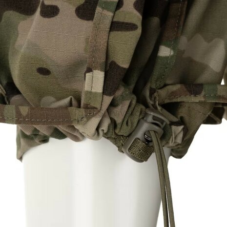 Invader Gear Ghillie Base Plain suit with hood, Multicam