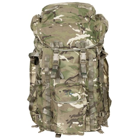 Britischer Rucksack und frame "INF Long convoluted back", MTP IRR