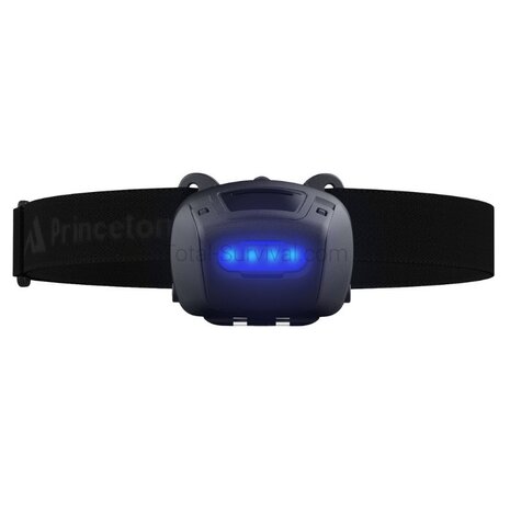 Princeton TEC Quad TAC MPLS tactische LED hoofdlamp 3-kleuren, zwart