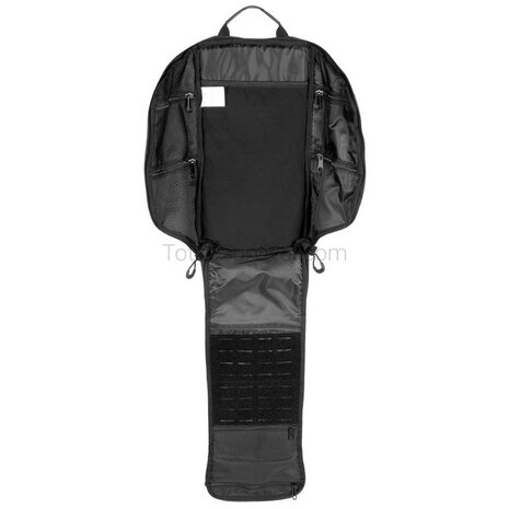 MFH Modularer Tagesrucksack/Rucksack 13L, schwarz