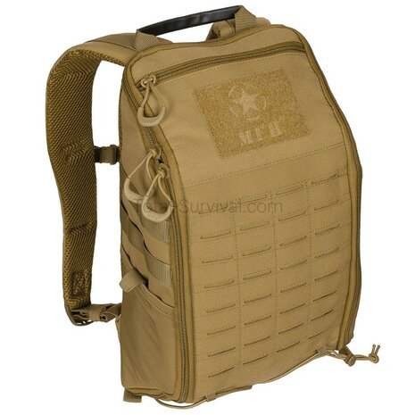MFH Modular daypack/backpack 13L, Coyote tan