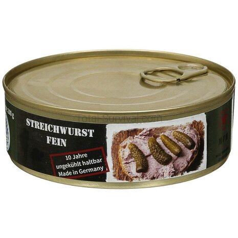 MFH fijne leverworst in blik, 200g