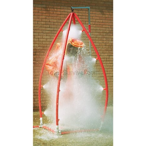 Hughes douche de d&eacute;contamination portable multi-jets Portaflex 300/16