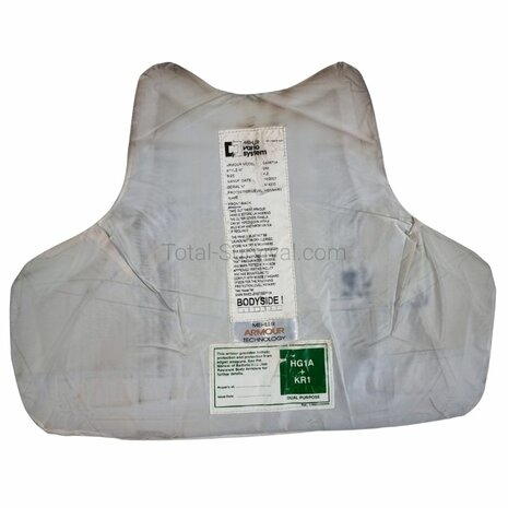 Mehler Vario System Protective Body Armour Insert set (Voor/Achter), kevlar HG1A+KR1